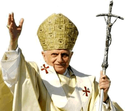 Un'immagine di Papa Benedetto XVI