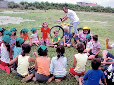 Assieme ai bambini di Lushnje in Albania